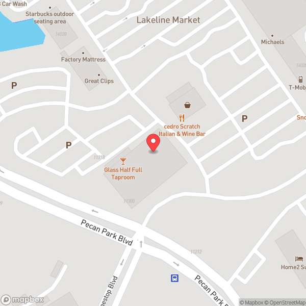 Map of Alamo Drafthouse Cinema Lakeline