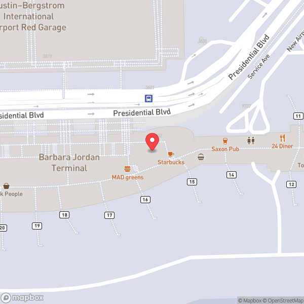 Map of U.S. Customs and Border Protection
