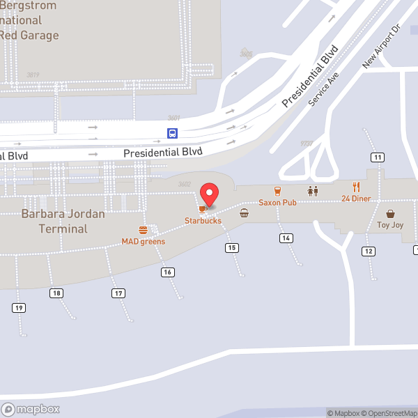Map of Starbucks