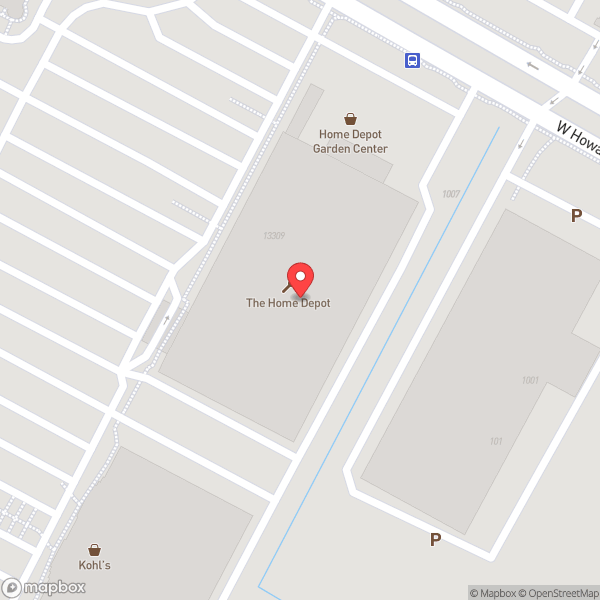 Map of The Home Depot