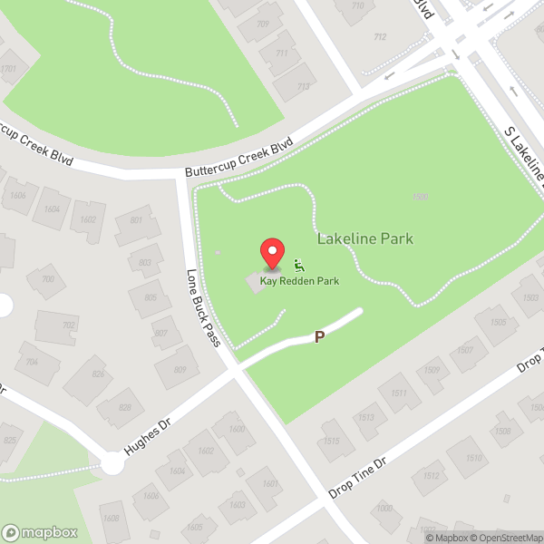 Map of Kay Redden Pool - Westside