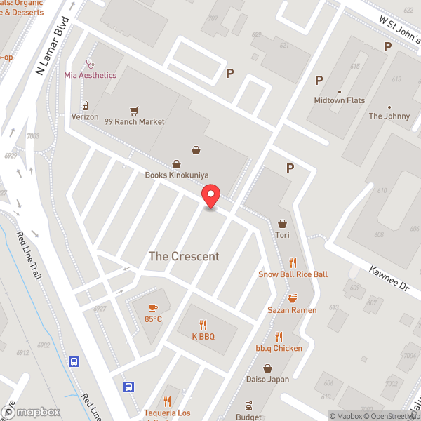 Map of Kura Revolving Sushi Bar
