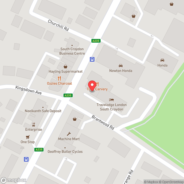 Map of Toby Carvery