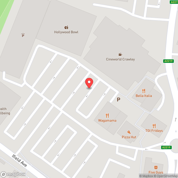 Map of Cineworld