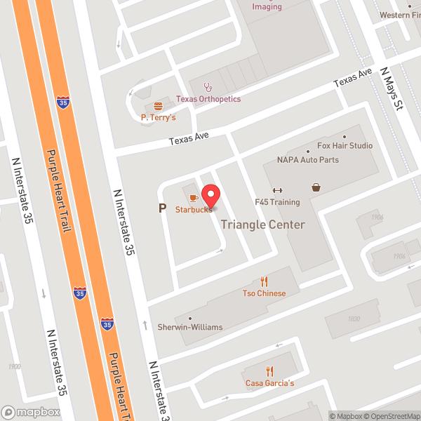 Map of Starbucks