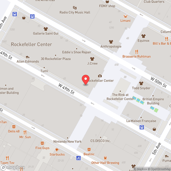 Map of FAO Schwarz