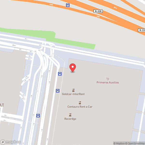 Map of Tim Hortons