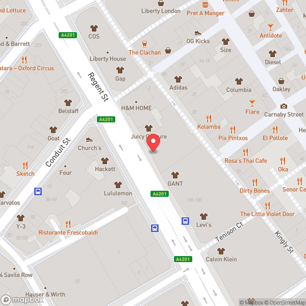 Map of Hamleys