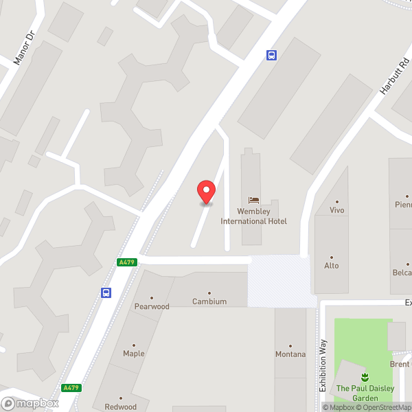 Map of Wembley International Hotel