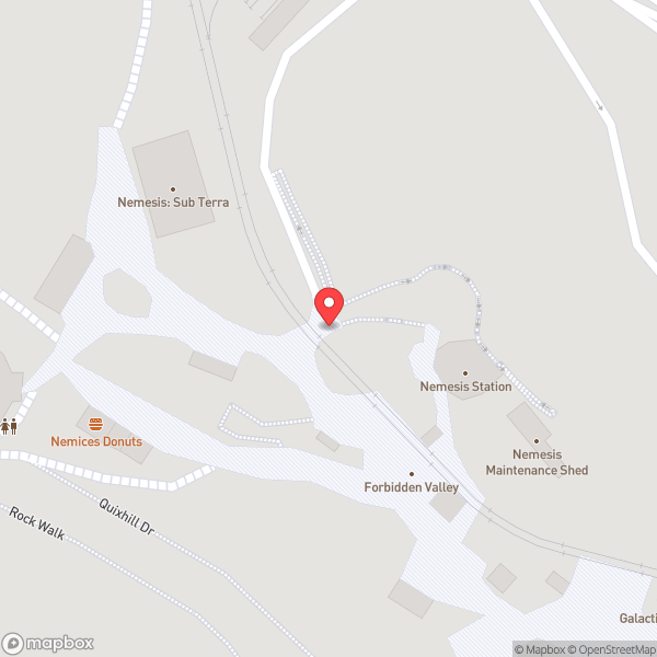 Map of Forbidden Valley