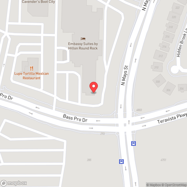 Map of Bar Louie