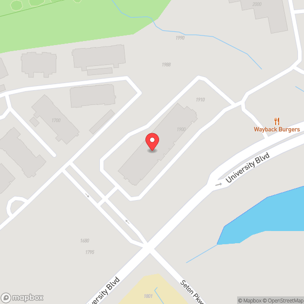 Map of Wayback Burgers