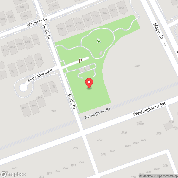 Map of West Haven Pool