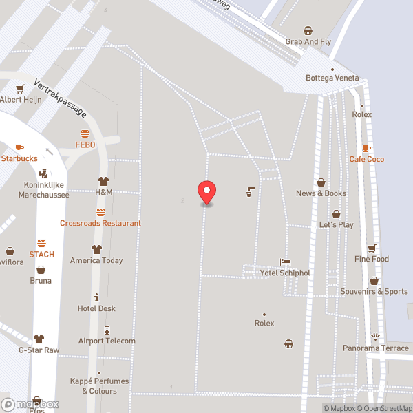 Map of Passport Control