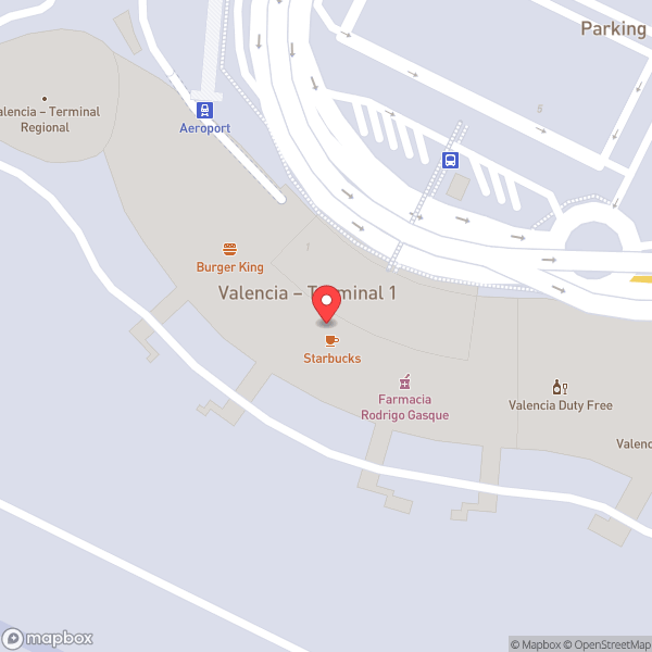Map of Baggage Claim