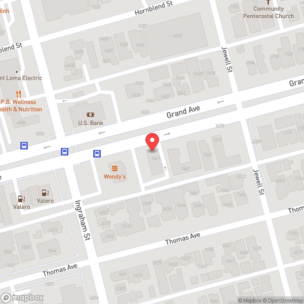 Map of Starbucks