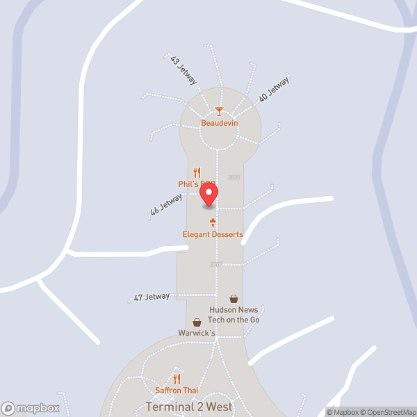 Map of Gate 38
