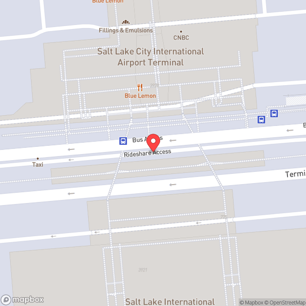 Map of Salt Lake City International Airport (SLC)