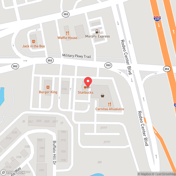 Map of Starbucks