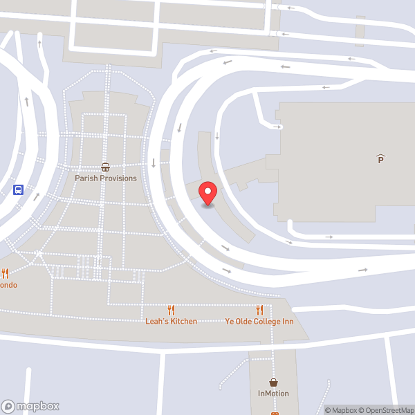 Map of Rental Car Shuttle