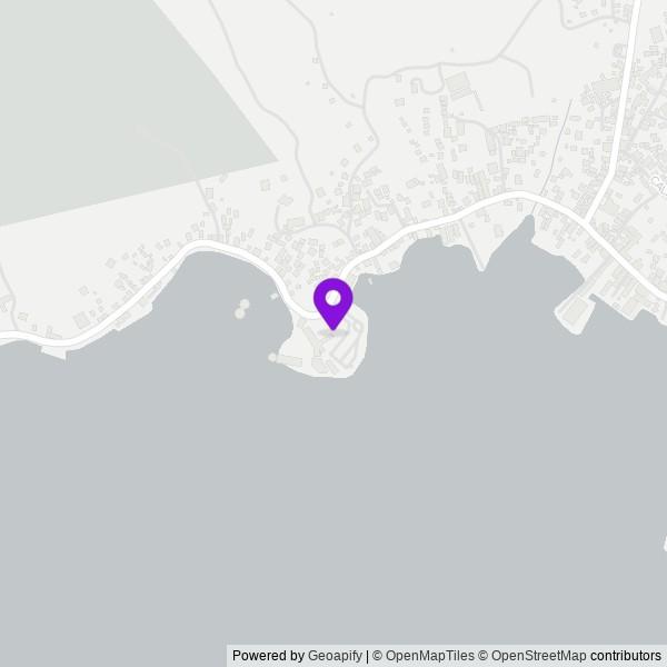 Map of Roatán, Honduras