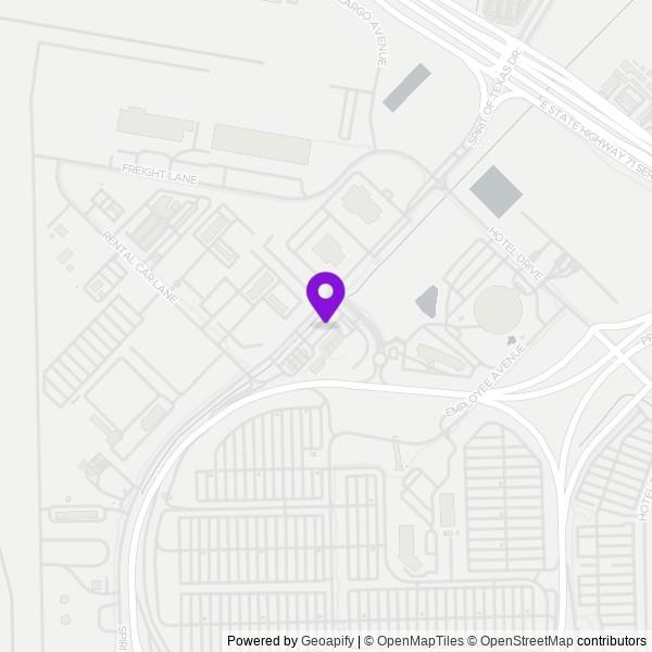 Map of Austin Bergstrom Cell Phone Lot