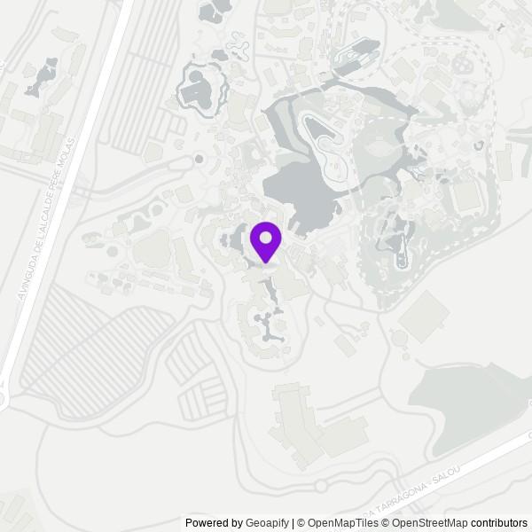 Map of Hotel PortAventura