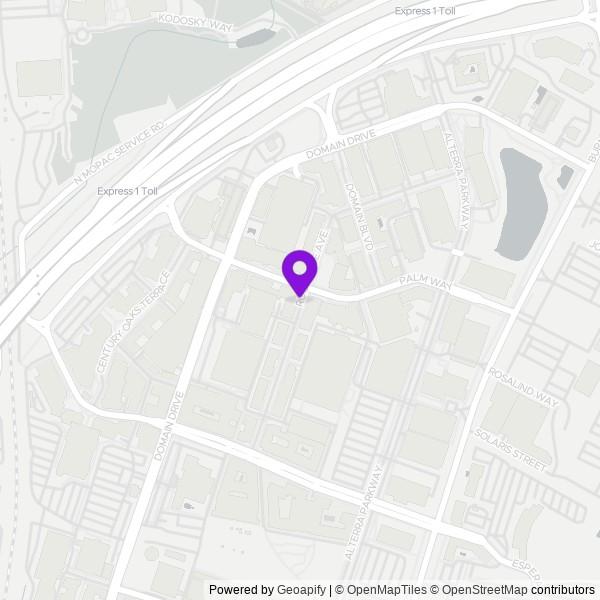 Map of Domain Red Garage