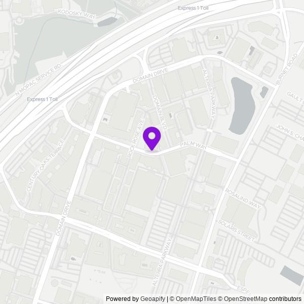 Map of Starbucks Reserve Bar