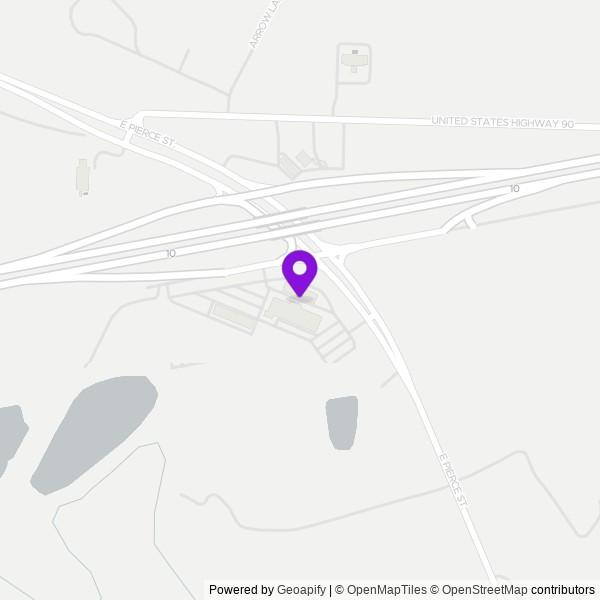 Map of Buc-ee's