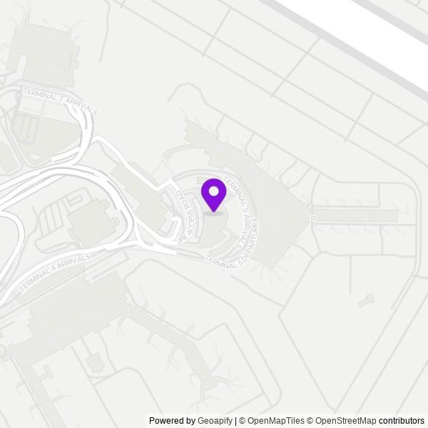 Map of TWA Hotel