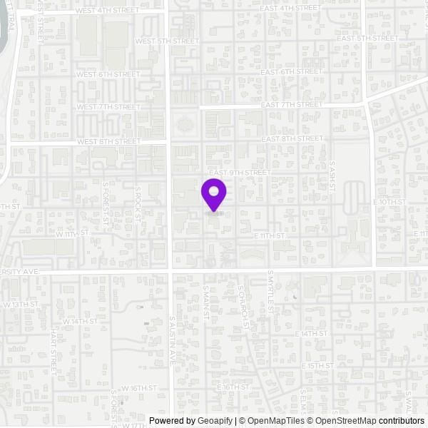Map of Main Street Baptist Church