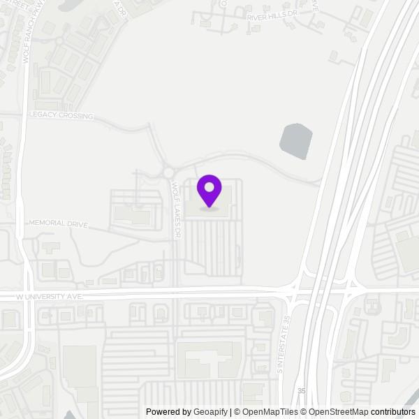 Map of H-E-B Wolf Lakes Village
