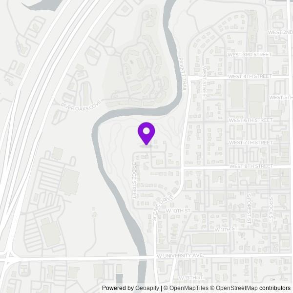 Map of Chautauqua Park