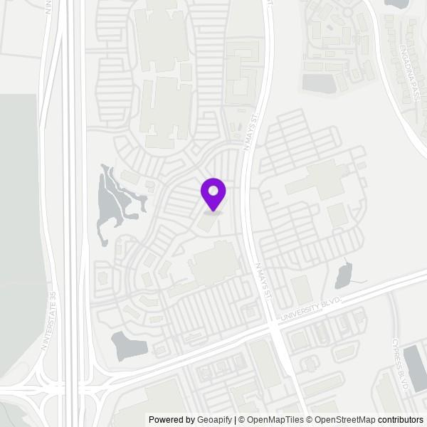 Map of Cinemark Round Rock 14