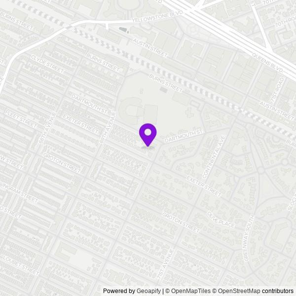 Map of Forest Hills, NY