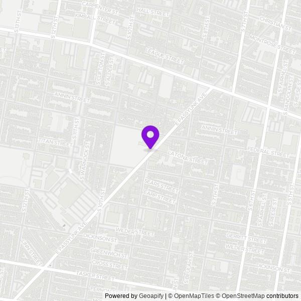 Map of Geno's Steaks