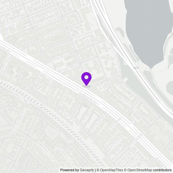 Map of Sylvan Parking Garage