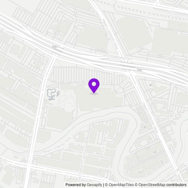 Map of Hilton Anatole
