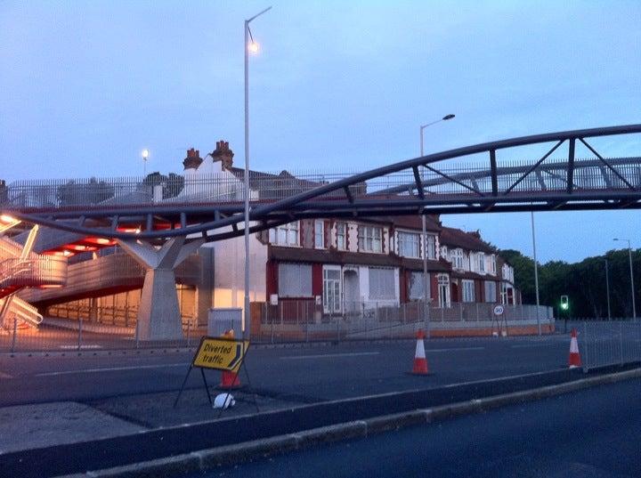 Cool Foot Bridge Over A406