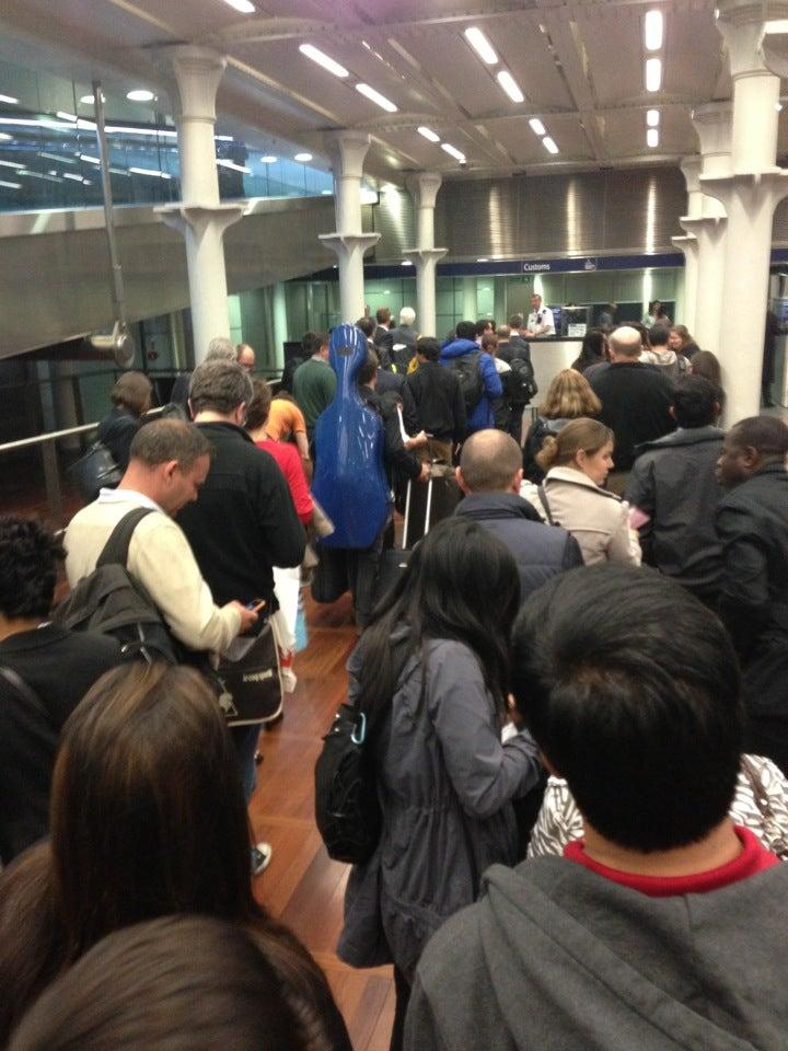 London St Pancras International Eurostar Terminal